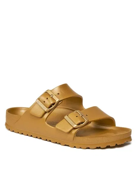 Birkenstock Papucs Arizona Arany sárga