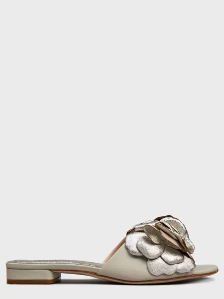 Шльопанці Status срібні