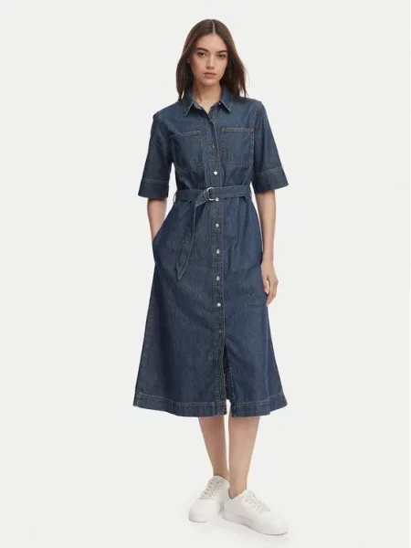 Tommy Hilfiger Jeans obleka modra