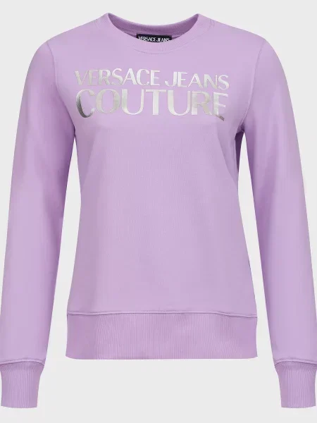 Светр Versace Jeans Couture фіолетовий