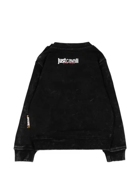 Bluza dziecięca Just Cavalli czarna