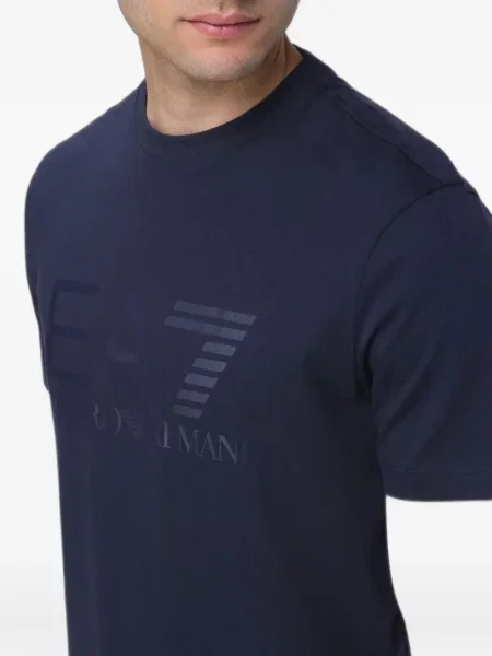 Μπλούζα Ea7 Emporio Armani με σχέδιο μπλε