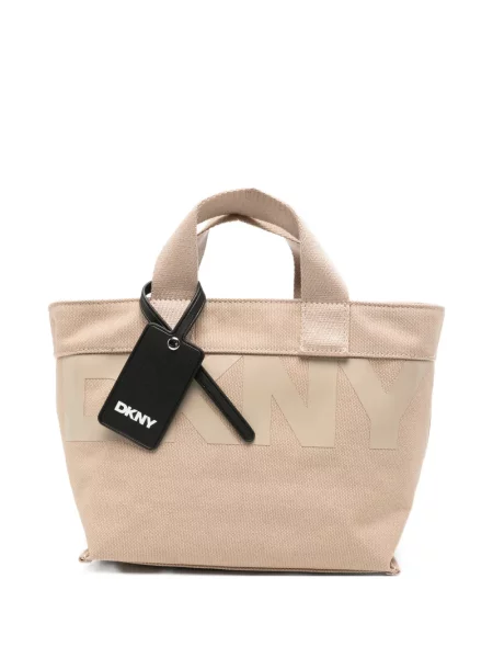 Geantă Dkny mini cu autograf