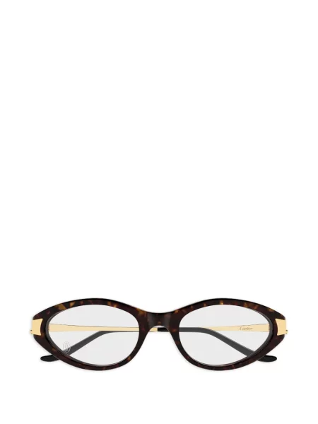 Sunčane naočale Cartier Eyewear smeđa