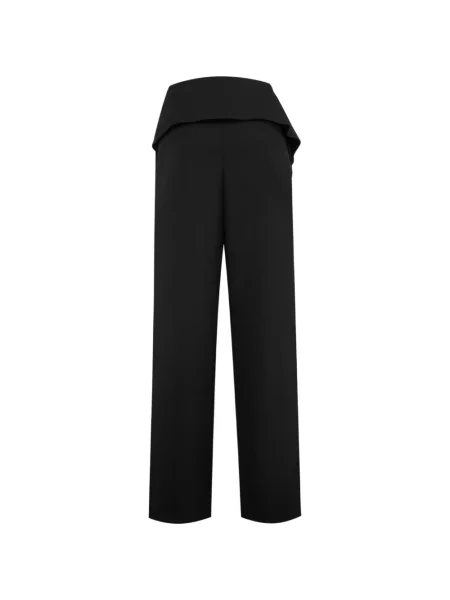 Pantaloni Loewe drapate negru