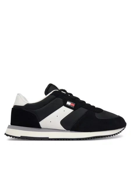 Tommy Jeans Сникърси Tjm Eva Runner Mix Material черен