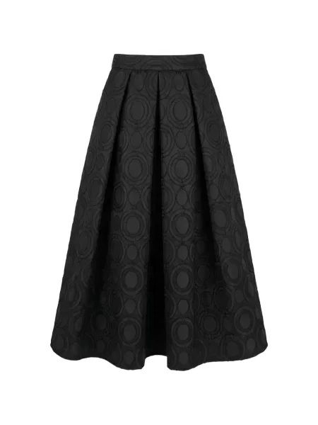 Fustă Lunatica Milano din jacard negru
