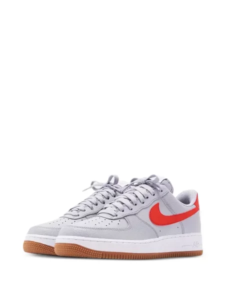 Sneakerși copii Nike Air Force 1 gri