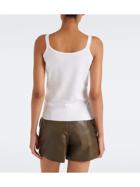 Top Max Mara de lână alb