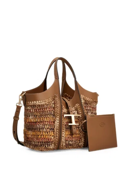 Geantă shopper Tod's din piele maro