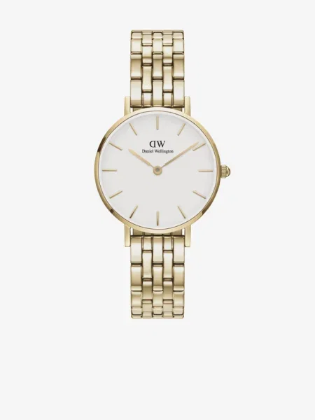 Daniel Wellington óra Petite 28 sárga női fehér
