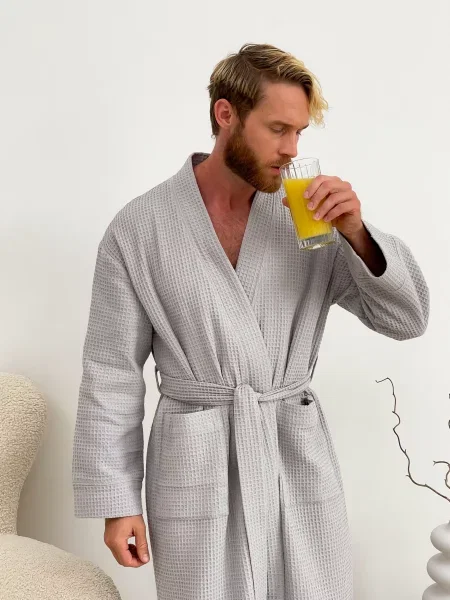 Халат Cosy серый