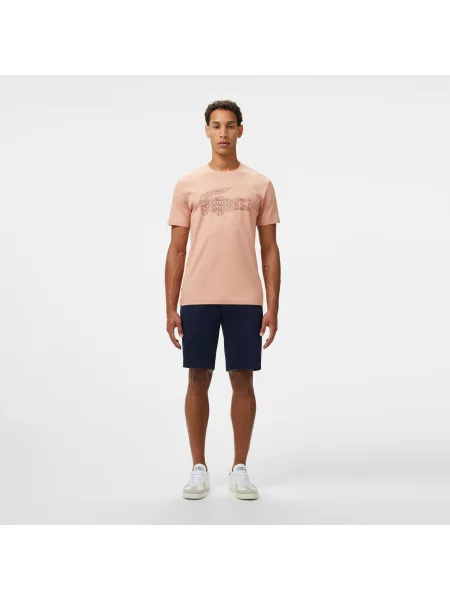 Футболка Lacoste коричневая