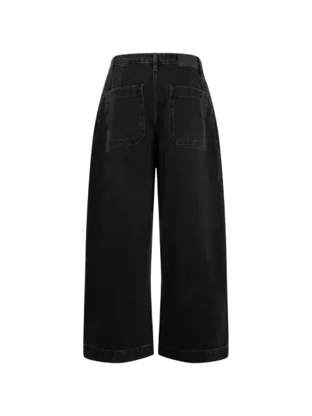 Blugi cu picior larg Studio Nicholson negru