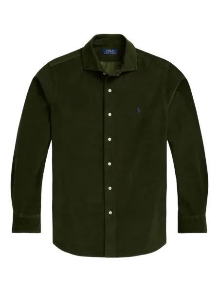 Ριγέ polo Polo Ralph Lauren με κουκούλα με αυτόγραφο λευκό