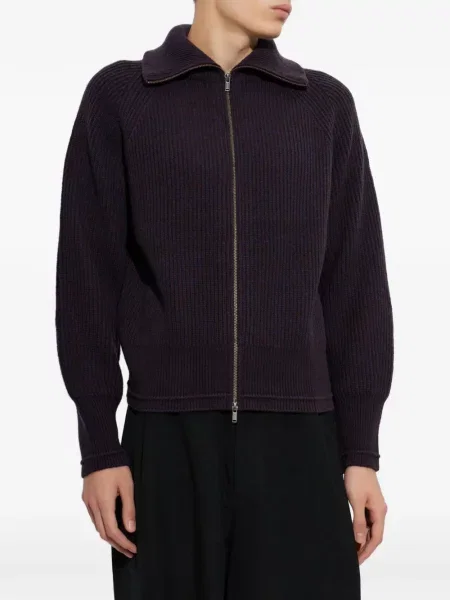 Cardigan Entire Studios de lână albastru