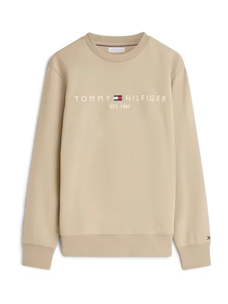 Palton Tommy Hilfiger cu autograf bej