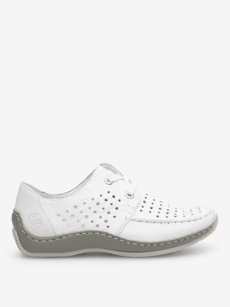 Sneakersy Rieker białe