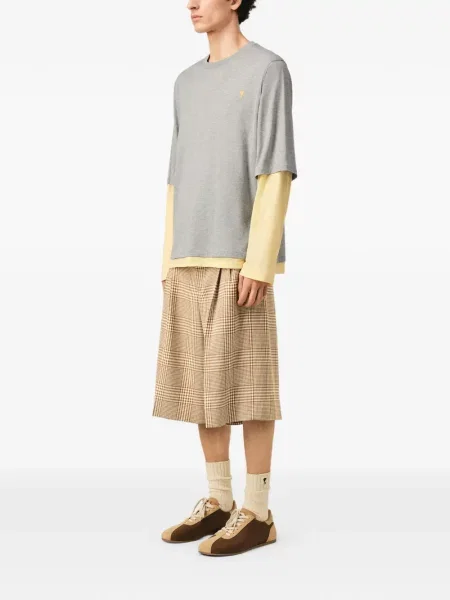 Tricou Ami Paris gri