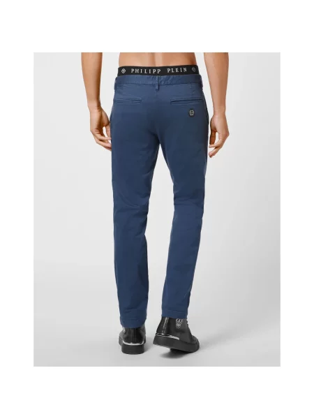 Spodnie Philipp Plein niebieskie
