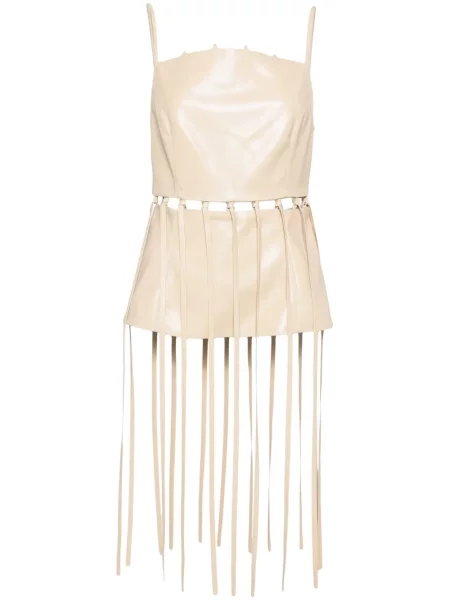 Top Nanushka din piele