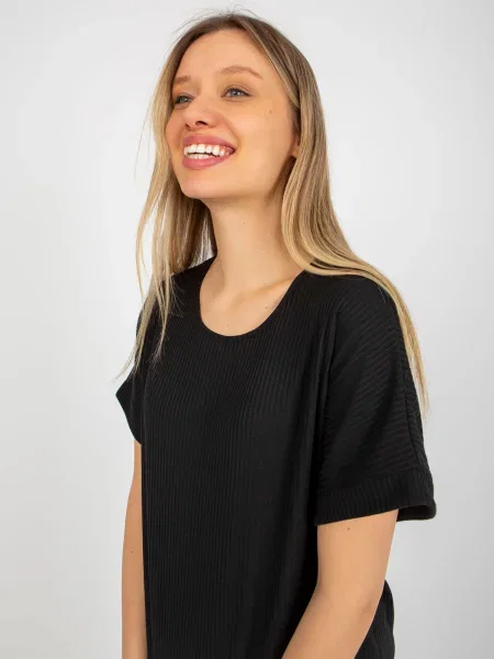 Bluză Fashionhunters negru