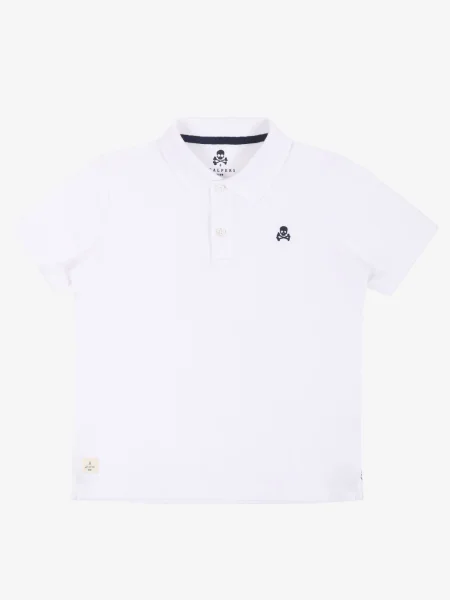 Scalpers Tricou negru alb