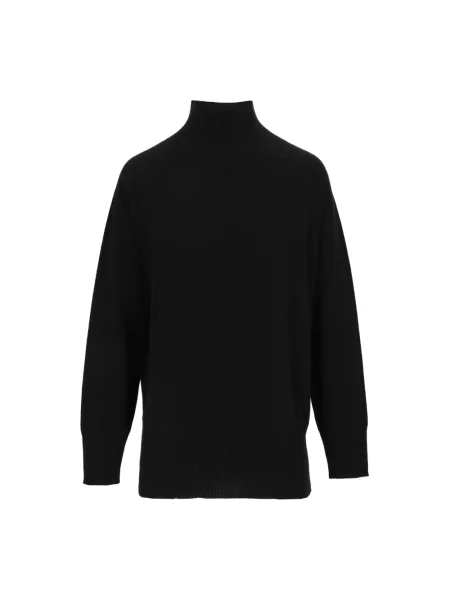 Sweter z golfem Kangra czarny