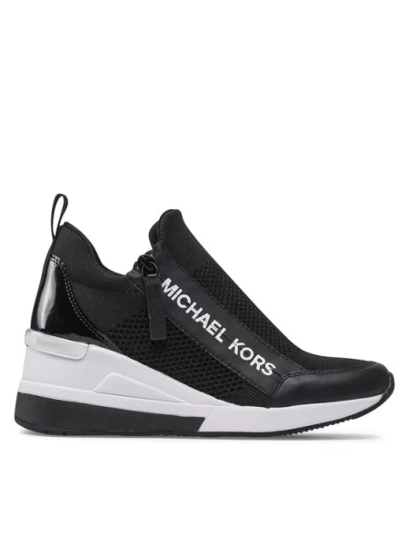 MICHAEL Michael Kors Αθλητικά Willis Wedge Trainer μαύρο