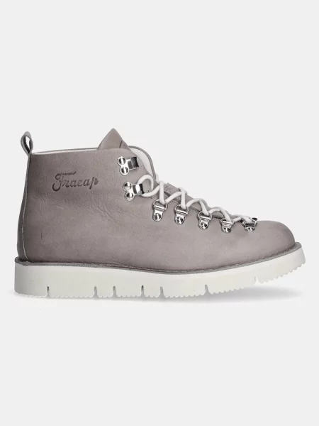 Кожаные ботинки Fracap серые