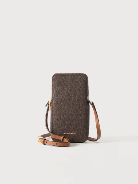 MICHAEL Michael Kors Geantă de umăr coniac / închis maro