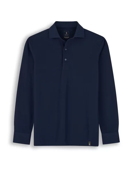 Boggi Milano Tricou Sakura închis albastru