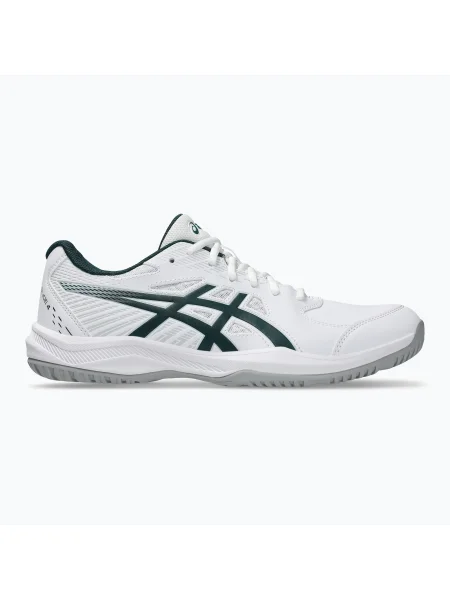 ASICS Court Slide 4 white/saxon green мъжки обувки за тенис бяло