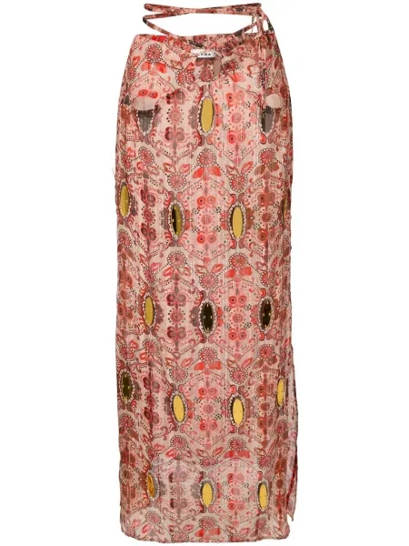 Spódnica Amir Slama czerwona