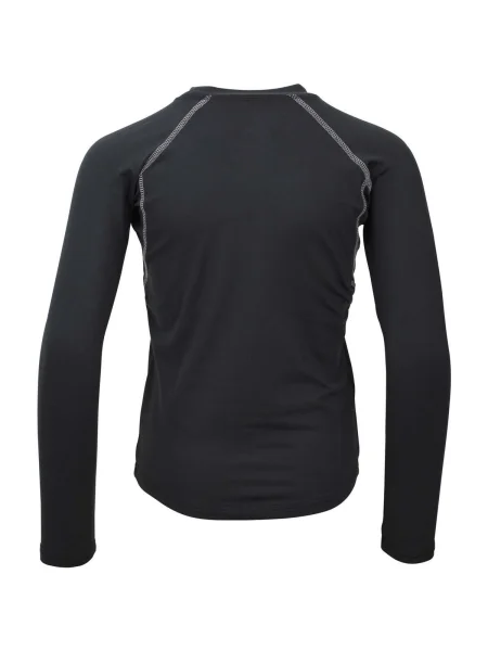 Tricou mânecă lungă Peak Mountain negru