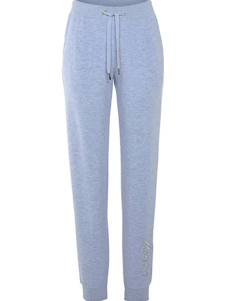 BENCH Spodnji del pižame svetlo / zlata modra