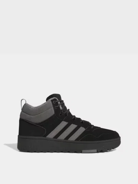 Кожаные ботинки Adidas черные
