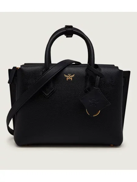 Rucsac Mcm din piele negru