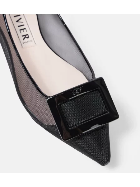 Balerini Roger Vivier plasă negru