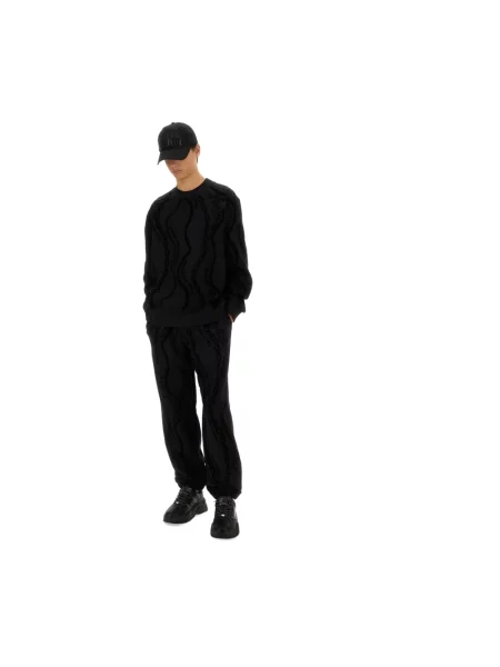 Spodnie Versace Jeans Couture czarne