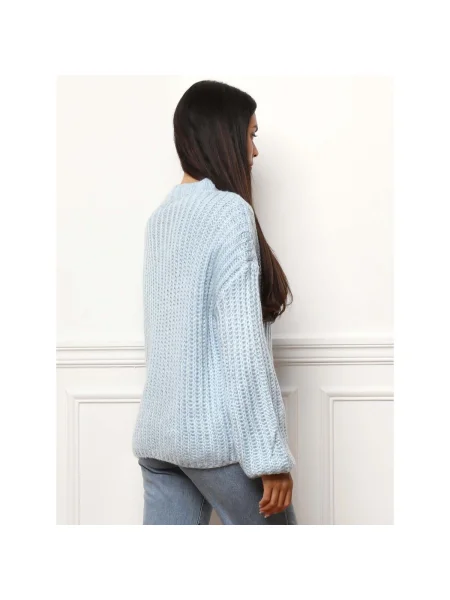 Pulover La Modeuse albastru
