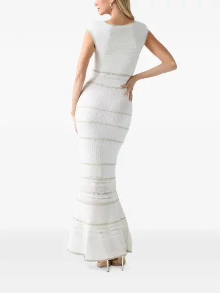 Rochie maxi Guess alb