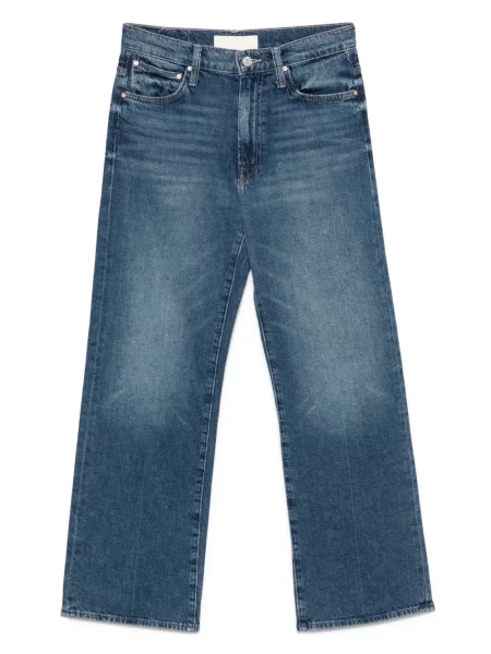 Proste jeansy Mother niebieskie