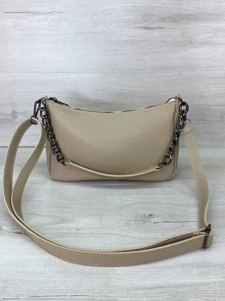 WeLassie Сумка zhnocha-sumka-luna-bezhevij Штучна шкіра бежевий
