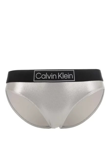 Bikini Calvin Klein Underwear argintiu