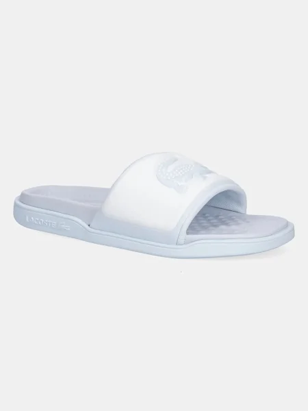 Чехли Lacoste SERVE SLIDE DUAL синьо