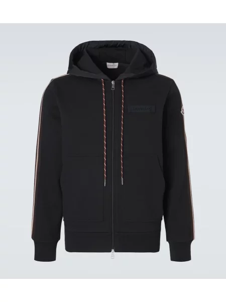 Hanorac cu glugă Moncler negru