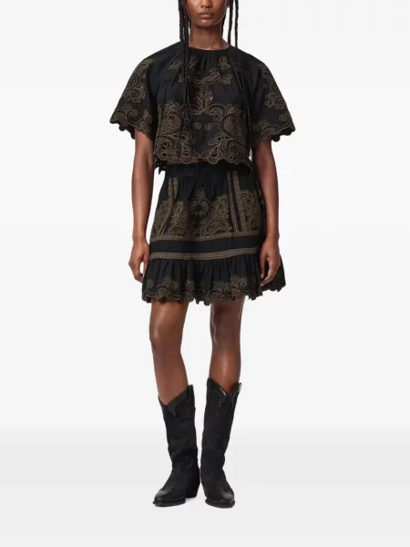 Bluză Allsaints negru