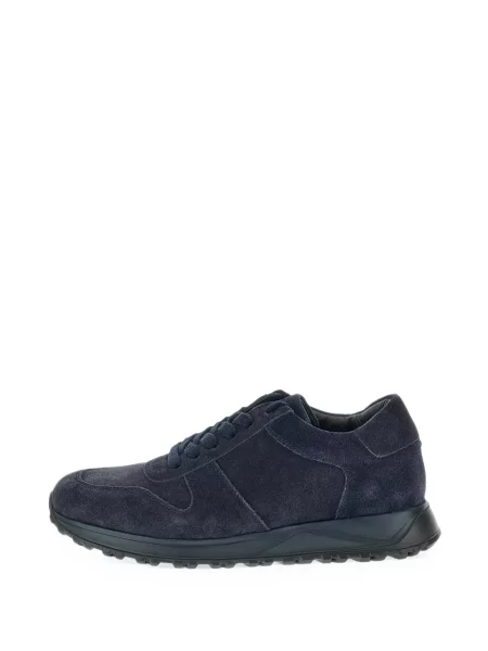 Sneakerși Paul & Shark din piele de căprioară albastru
