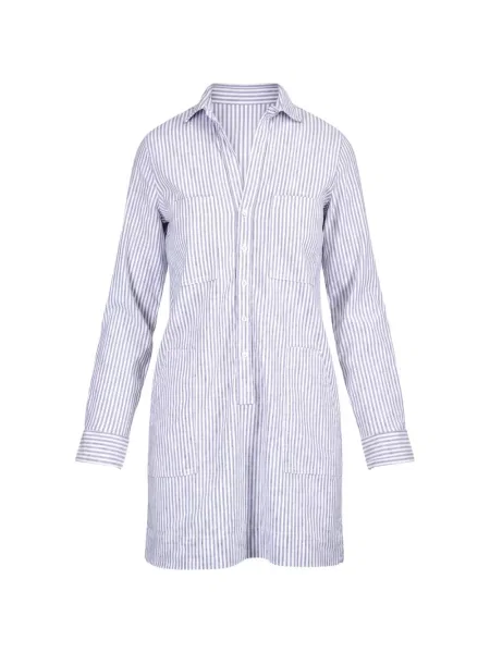 Lung rochie mini Frank & Eileen alb